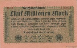 5 Millions Mark GERMANIA  1923 P.105 SPL