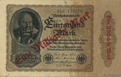 1 Milliard Mark GERMANY  1923 P.113a XF