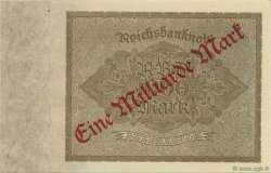 1 Milliard Mark GERMANIA  1923 P.113a q.FDC
