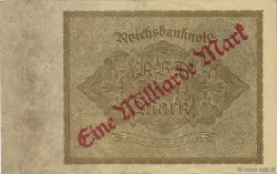 1 Milliard Mark GERMANY  1923 P.113a XF