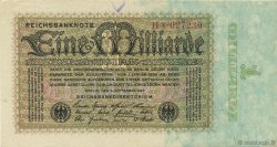 1 Milliard Mark GERMANIA  1923 P.114 SPL+