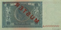 10 Reichsmark Spécimen ALEMANIA  1929 P.180s EBC