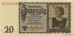 20 Reichsmark GERMANIA  1939 P.185 FDC