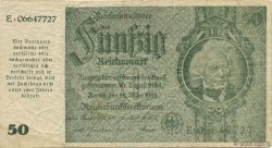 50 Reichsmark GERMANIA  1945 P.189a MB