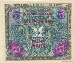 5 Mark GERMANY  1944 P.193b UNC
