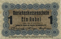 1 Rubel GERMANY Posen 1916 P.R122c XF