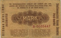1/2 Mark DEUTSCHLAND Kowno 1918 P.R127 SS
