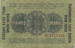 1 Mark GERMANIA Kowno 1918 P.R128 MB