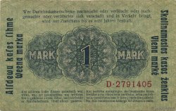 1 Mark DEUTSCHLAND Kowno 1918 P.R128 SS