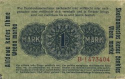 1 Mark DEUTSCHLAND Kowno 1918 P.R128 VZ