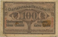 100 Mark GERMANY Kowno 1918 P.R133 G