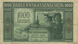 1000 Mark GERMANY Kowno 1918 P.R134b F+