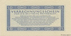 5 Reichsmark GERMANY  1942 P.M39 UNC