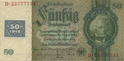 50 Deutsche Mark GERMAN DEMOCRATIC REPUBLIC  1948 P.06a UNC-