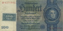 100 Deutsche Mark GERMAN DEMOCRATIC REPUBLIC  1948 P.07a VF