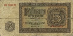5 Deutsche Mark GERMAN DEMOCRATIC REPUBLIC  1948 P.11a G
