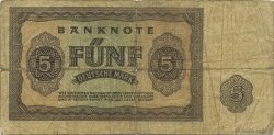 5 Deutsche Mark GERMAN DEMOCRATIC REPUBLIC  1948 P.11a G