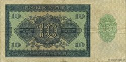 10 Deutsche Mark GERMAN DEMOCRATIC REPUBLIC  1948 P.12b VF