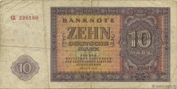 10 Deutsche Mark GERMAN DEMOCRATIC REPUBLIC  1955 P.18a F
