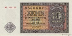 10 Deutsche Mark REPUBBLICA DEMOCRATICA TEDESCA  1955 P.18a q.FDC