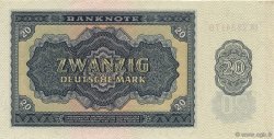 20 Deutsche Mark REPUBBLICA DEMOCRATICA TEDESCA  1955 P.19a q.FDC