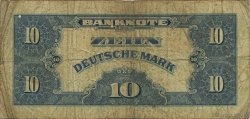10 Deutsche Mark GERMAN FEDERAL REPUBLIC  1948 P.05a q.MB