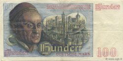 100 Deutsche Mark GERMAN FEDERAL REPUBLIC  1948 P.15a VF