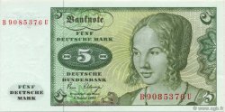 5 Deutsche Mark ALLEMAGNE FÉDÉRALE  1980 P.30b
