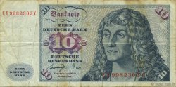 10 Deutsche Mark GERMAN FEDERAL REPUBLIC  1977 P.31b F