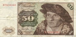 50 Deutsche Mark GERMAN FEDERAL REPUBLIC  1977 P.33b MBC