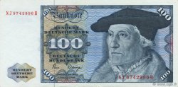100 Deutsche Mark GERMAN FEDERAL REPUBLIC  1980 P.34d EBC+