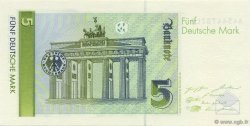 5 Deutsche Mark GERMAN FEDERAL REPUBLIC  1991 P.37 UNC-