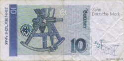 10 Deutsche Mark GERMAN FEDERAL REPUBLIC  1993 P.38c VF