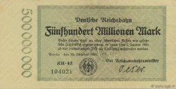 500 Millions Mark GERMANY  1923 PS.1019 XF-