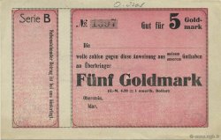 5 Goldmark Non émis DEUTSCHLAND Oberstein-Idar 1923 Mul.3570- fST+