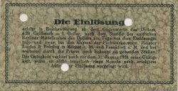 1 Goldmark GERMANY Hochst 1923 Mul.2525.1 VF+