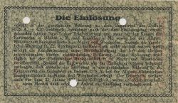 2 Dollar GERMANY Hochst 1923 Mul.2525.16 AU
