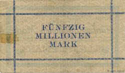 50 Millions Mark GERMANIA Aachen - Aix-La-Chapelle 1923  BB