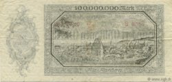 100 Millions Mark DEUTSCHLAND Aachen - Aix-La-Chapelle 1923  fVZ