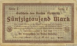 50000 Mark DEUTSCHLAND Ahrweiler 1923 