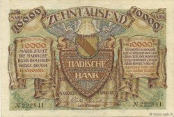 10000 Mark DEUTSCHLAND Mannheim 1923 PS.0910 VZ