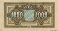 1000 Mark GERMANY Munich 1922 PS.0924 F+