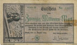 20 Millions Mark GERMANY Beuel 1923  F