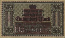 100 Mark ALEMANIA Braunschweig 1918  MBC