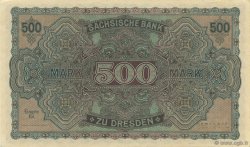 500 Mark ALLEMAGNE Dresden 1922 PS.0954b SPL