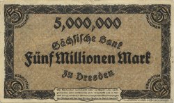 5 Millions Mark GERMANIA Dresden 1923 PS.0961 BB