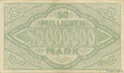 50 Millions Mark DEUTSCHLAND Dresden 1923  VZ