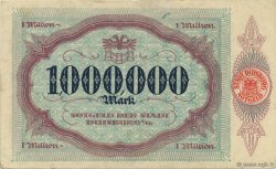 1 Million Mark GERMANIA Duisburg 1923  SPL