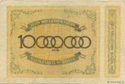 10 Millions Mark GERMANIA Duisburg 1923  BB