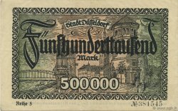 500000 Mark DEUTSCHLAND Düsseldorf 1923  VZ